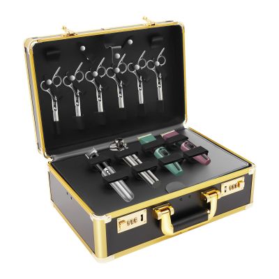 Barber Carrying Case with Dual Locks Lockable Hairdressing Toolbox