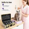 Barber Carrying Case with Dual Locks Lockable Hairdressing Toolbox view 3