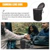 KALLORY Professional Camera Lens Bag -shock Pouch for Lenses Water-resistant Design for and Suitable for Photographers The Go view 4
