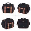 Jyuiipcz Camera Bag Shockproof Waterproof DSLR SLR Camera Messenger Bag Case Black (Color : Black, Size : 22 * 12 * 16cm) (Black 22 * 12 * 16cm) view 3