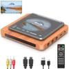 2025 Blu-ray Player with HDMI/AV Cables & Remote, Dolby Audio/DTS, 1080P | Plays Blu-ray A1, All DVDs (PAL) | USB, Retro Design view 1