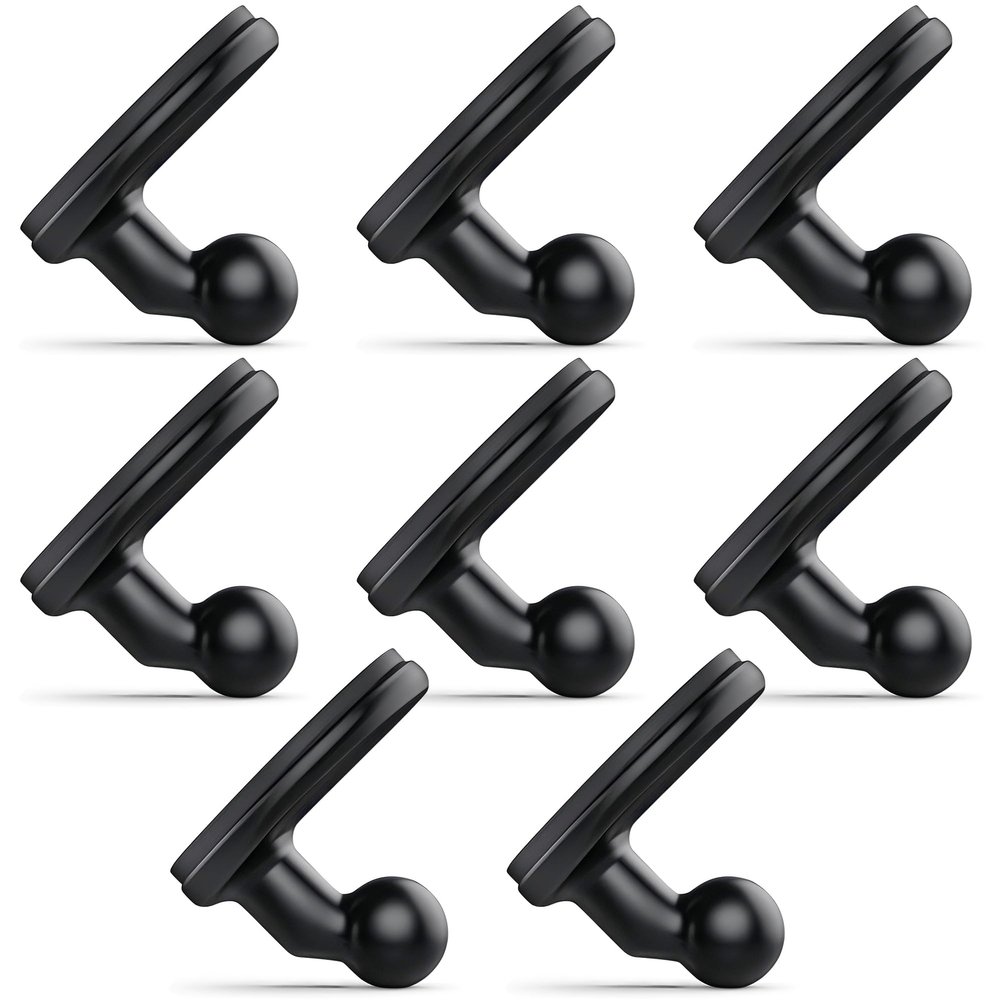 8 Pack Dash Cam Adhesive Mount for Garmin Dashcam Low Profile Sticky Ball Windshield Mount for Garmin Dash Cam 45/46/47/55/56/57/X110/X210/X310