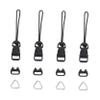 HOMSFOU 8pcs Qd System Connector for Camera Quick Release Qd Loop Clip Adapter Easy Install Camera Strap Hook view 1