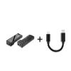 D3LX0Z1 AP90 Portable DAC Amplifier with AK4493SEQ AMP Supports 32bit DSD512 Headphone Amplifier Balanced Output(Black iOS Version) view 2