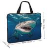 Laptop Case Sleeve Shockproof Computer Carrying Bag Cool Ocean Fish Notebook Case Cover Laptop Bag Water Resistant Computer Cases Tablet Briefcase for Travel Business 17 Inch view 2