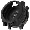 Compatible with Garmin Instinct 3 45MM 50MM Case, Soft Silicone Protector Face Cover Shell Protector Replacement Case Protective Frame for Garmin Instinct 3 Smartwatch (Black, 50MM) view 3