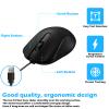 12 Pack Wired Mouse Bulk Computer Mouse Wired with Ergonomic Design Computer Mice Plug and Play USB for Students, Teachers Multi Device Compatibility for Classroom, Home, Office, Remote Work (12) view 4