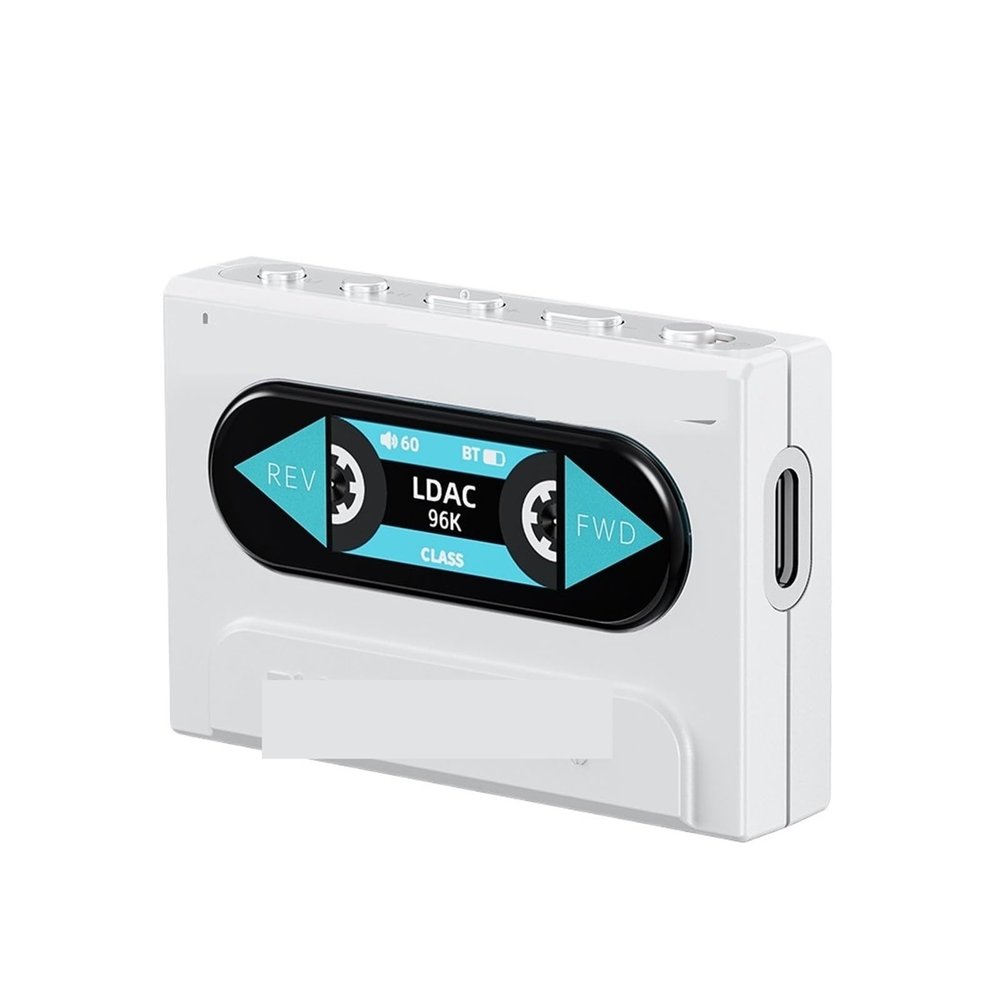 D3LX0Z1 DAC and Headphone Amplifier with 3.5mm/4.4mm(White)
