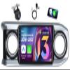 [4core + 64GB ROM] Car Radio for Toyota Tacoma 2016-2021, 10.1" 1280 * 800 Touch Screen, Car Stereo with Wireless CarPlay Android Auto Bluetooth WiFi GPS Navigation FM SWC Backup Camera view 1