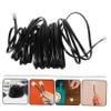 Tofficu 1set Telephone Cords Wire Clips and Couplers Landline Phone Accessories for Use Pc Cord view 3