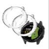 [2 Pack] Case for Garmin Approach S50 Smartwatch,a Hollow-Out Design,Shockproof,BOVUGAC All Around TPU Protective Case Cover for Garmin Approach S50 Watch Accessories-Clear view 1