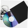 Alipis 10Pcs Black Paper Cd DVD Sleeves Lightweight Portable Disc Storage Envelopes for DVD Binder Refill Professional Packaging for Wedding Photography and Advertising Document Organization view 4