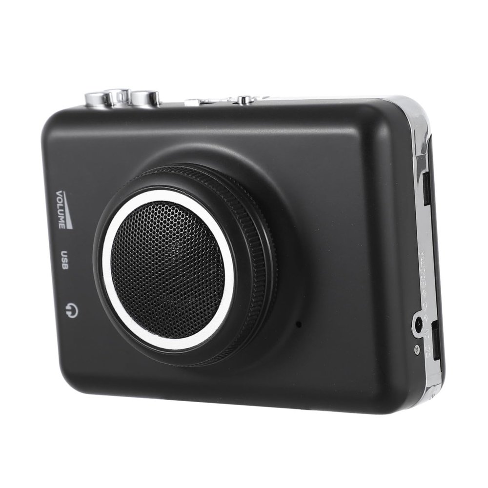 STOBOK USB Cassette Music .5W Speaker Portable Tape-to-MP3 Converter for Music Lovers Easy-to-Use Cassette Player USB Functionality