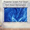 60" 16:9 Projector Screen, Wall or Ceiling Mountable, for Home Cinema, Office, Classroom & Party Use view 2