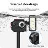 NovelGoal Waterproof Case, 80M Underwater Diving Protective Housing Shell Aluminum Alloy Compatible with go3/go3s Action Camera (with Magnetic Quick Release Mount) view 3