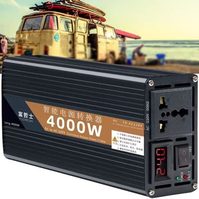 10000W Pure Sine Wave Inverter - 60V DC to 220V AC Power Converter for Vehicles, Ideal for 315 Electric Welding Machines and 3.5P Air Conditioners, Dual Voltage Display