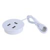 USB2.0 Hubs Desk Grommet Hole 3 Port Desktop Cable Organizers for Access to USB Peripherals Desktop view 1