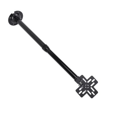 3D Hologram Fan Stand with Base, 3D Advertising Display Ceiling Bracket, Extendable 15.5 to 24 Inches, 8.81lb Load Bearing, Advertising Machine Projector Ceiling Mount Bracket