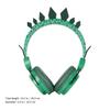 ARTIBETTER Rhinestone Dinosaur Boys and Girls Headphones Wireless Mic Soft Comfortable for Girls Boys view 2