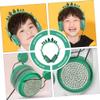 ARTIBETTER Rhinestone Dinosaur Boys and Girls Headphones Wireless Mic Soft Comfortable for Girls Boys view 3