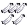 FOCMKEAS 5 Pcs IDC 10 Pin Flat Ribbon Cable, 30cm 2.54mm Pitch view 1