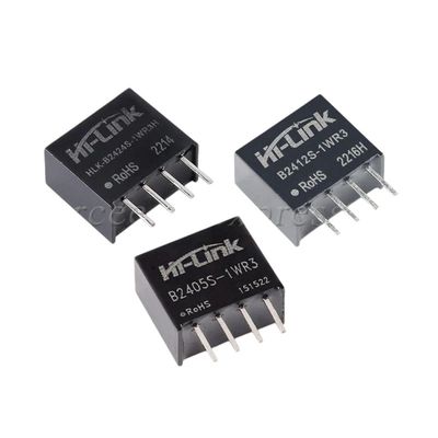 2PCS Dc Isolated Power Module 1W B2405S B2412S B2424S 1WR3 24V to 5V 12V Converter Voltage Transformer New 2025 for Arrival High Reliable Electronic Component, Precision, Stable Performance