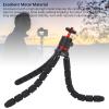 Camera Tripod Stand, Metal Portable Video Recording Stand with 1/4 Inch Screw for Smartphones, Cameras, Recorders, Selfies, Group Photos, 360 Rotatable Stabilizer view 2