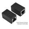 2PCS RJ45 Female to Female Network LAN Adapter, Lightweight Stable Coupler Ethernet Network Extender Connector for Ethernet Cable Adapter view 3