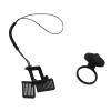 Camera Shutter ButtonCap with Anti Loss Rope & Exposure Compensation Controller, Anti Mistouch Shutter Buttons Protective Cover Camera Accessories for Wide 400 (Black) view 1
