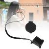 Camera Shutter ButtonCap with Anti Loss Rope & Exposure Compensation Controller, Anti Mistouch Shutter Buttons Protective Cover Camera Accessories for Wide 400 (Black) view 2