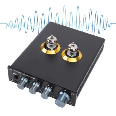 Vacuum Tube Phono Preamp, Aluminum Alloy HiFi Audiophile Preamp with Tone Control, Vacuum Tube Power Amplifier Preamplifier (USA)