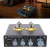 Vacuum Tube Phono Preamp, Aluminum Alloy HiFi Audiophile Preamp with Tone Control, Vacuum Tube Power Amplifier Preamplifier (USA) view 2