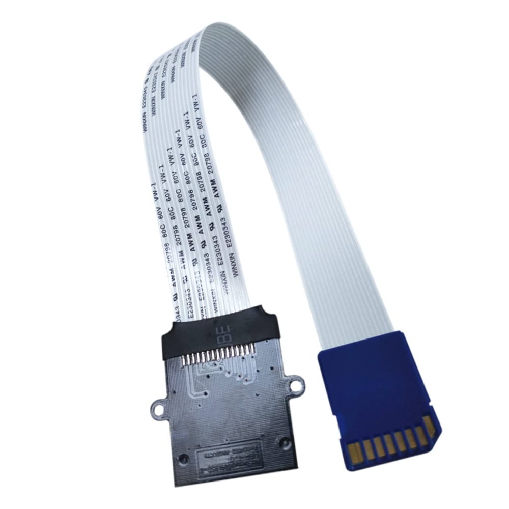 LOORGVEL Card Extender Cord for Memory Card Adapter Flexible Extension Line for GPS Printer Tv and Development Boards Durable Material Not Hot Swappable