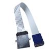 LOORGVEL Card Extender Cord for Memory Card Adapter Flexible Extension Line for GPS Printer Tv and Development Boards Durable Material Not Hot Swappable view 1