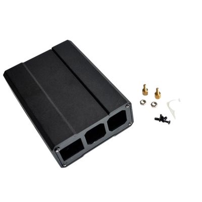 3 Aluminum Case Black Metal Enclosure Compatible with Rpi 2 Model B B+ New 2025 for Arrival High Reliable Electronic Component, Precision, Stable Performance