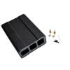 3 Aluminum Case Black Metal Enclosure Compatible with Rpi 2 Model B B+ New 2025 for Arrival High Reliable Electronic Component, Precision, Stable Performance view 1