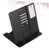 SHOWERORO Adjustable Reading Stand Book Holder Metal Book Reading Rack for Students Myopia Prevention Suitable for Home and Outdoor Use Black view 4