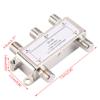 Zkhxhtg 5-2400MHz 4 Way for Digital Coax Cable Splitter 4 Channel Satellite T view 3
