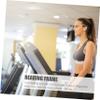 Homoyoyo Treadmill Tablet Holder Rack Acrylic E-Book Reader Stand for Treadmill Stationary Bike and Exercise Equipment Easy to Install Sports Enthusiasts view 4