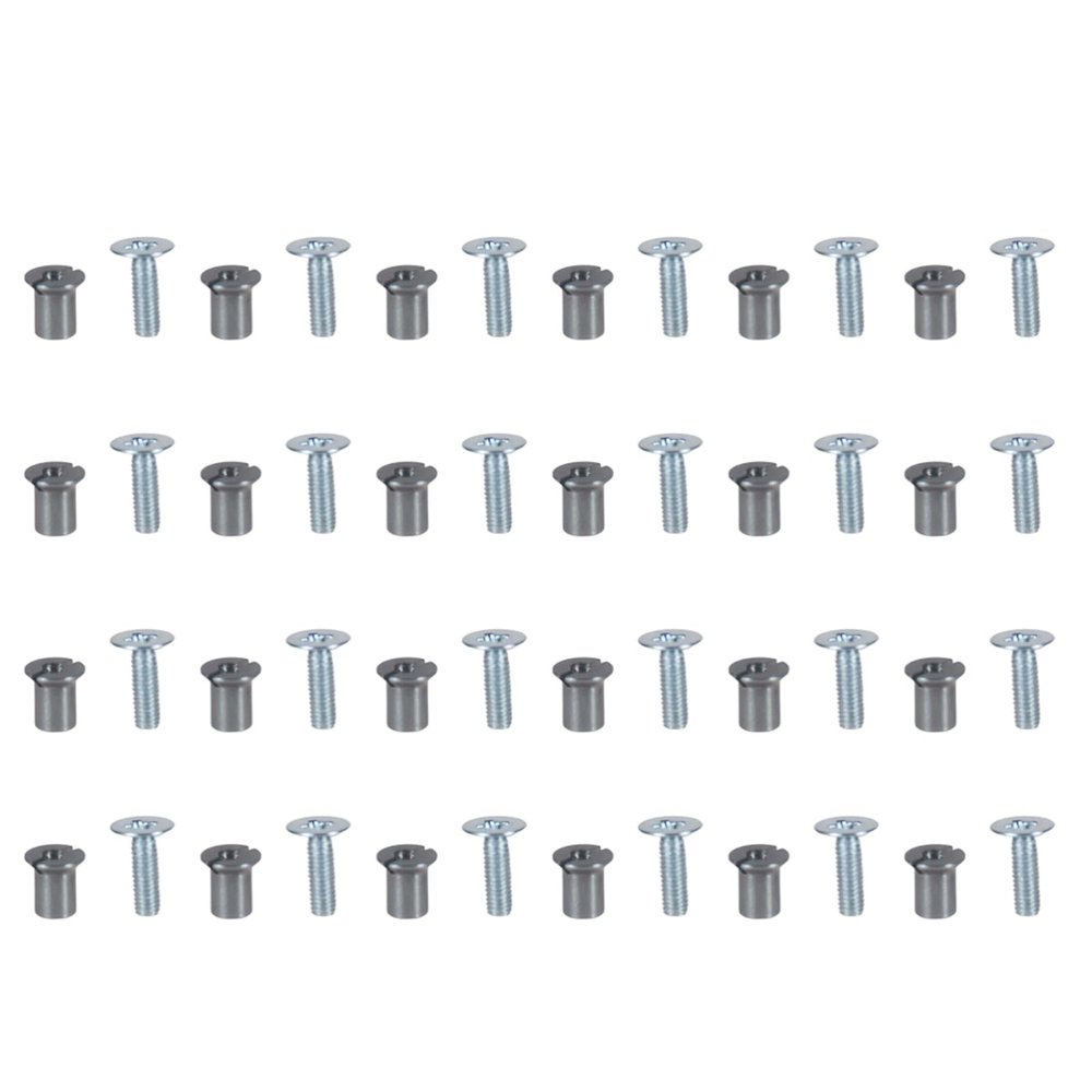 24 Sets Metal Screws Customized Nab HUB Take Up Reel Screws for 1/4'' Projects