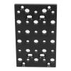 Multi-Hole Cheese Easy Plate Aluminum Alloy Cheese Plate Extension Plate for Shot Rods DSLR Accessory view 1