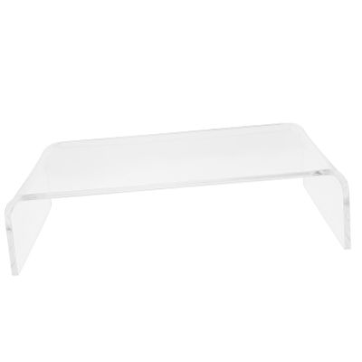 ARTIBETTER Monitor Riser for Monitors Acrylic Computer Desk Stand Easels for Display Keyboard Storage