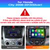 Car Radio Stereo for Honda City 2008-2013 (Silver), Android 13, 10.1" IPS Touch Screen Upgrade Dash Kit with CarPlay & Android Auto, GPS Navigation DSP SWC 5G WiFi Camera 4CORE 1+32GB view 2