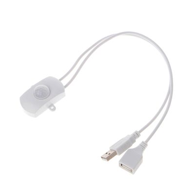 Motion Sensoring Switches USB 5 to 24V Motion Activated Sensoring Switches ABS Switches for LED Strips Suitable for Indoor Use