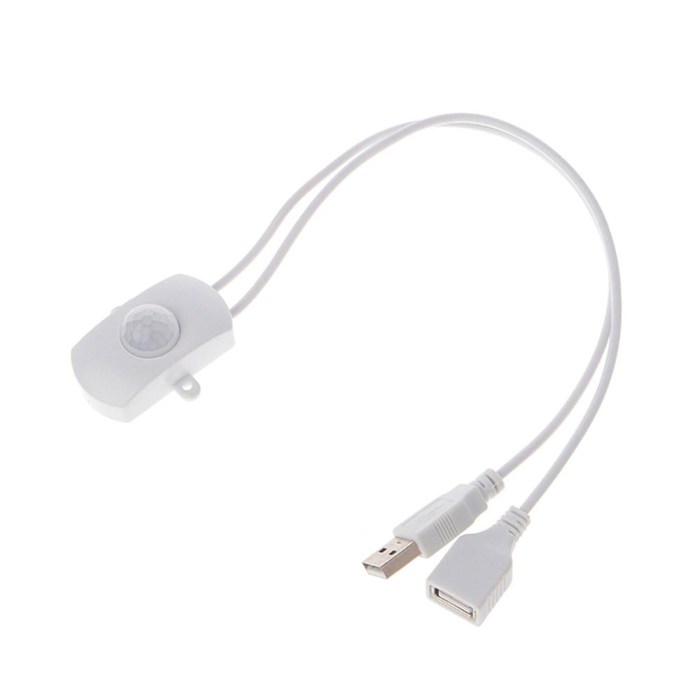 Motion Sensoring Switches USB 5 to 24V Motion Activated Sensoring Switches ABS Switches for LED Strips Suitable for Indoor Use