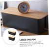 VILLCASE 2pcs Firm Cable Management Box Wire Storage Boxes for Home Office Study Room Gaming Equipment view 3