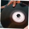NUOBESTY 1pc Record Label Saver Cleaner Clamp Transparent Ultra Thick for Records Portable and Design for Collectors and Enthusiasts view 4