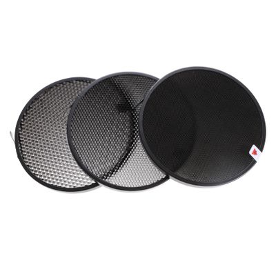 DIYEAH 1set Honeycomb Grid Photography Lamp Shade Light Modifier for Studio Strobe Flash Directional Lighting Quick Release Design