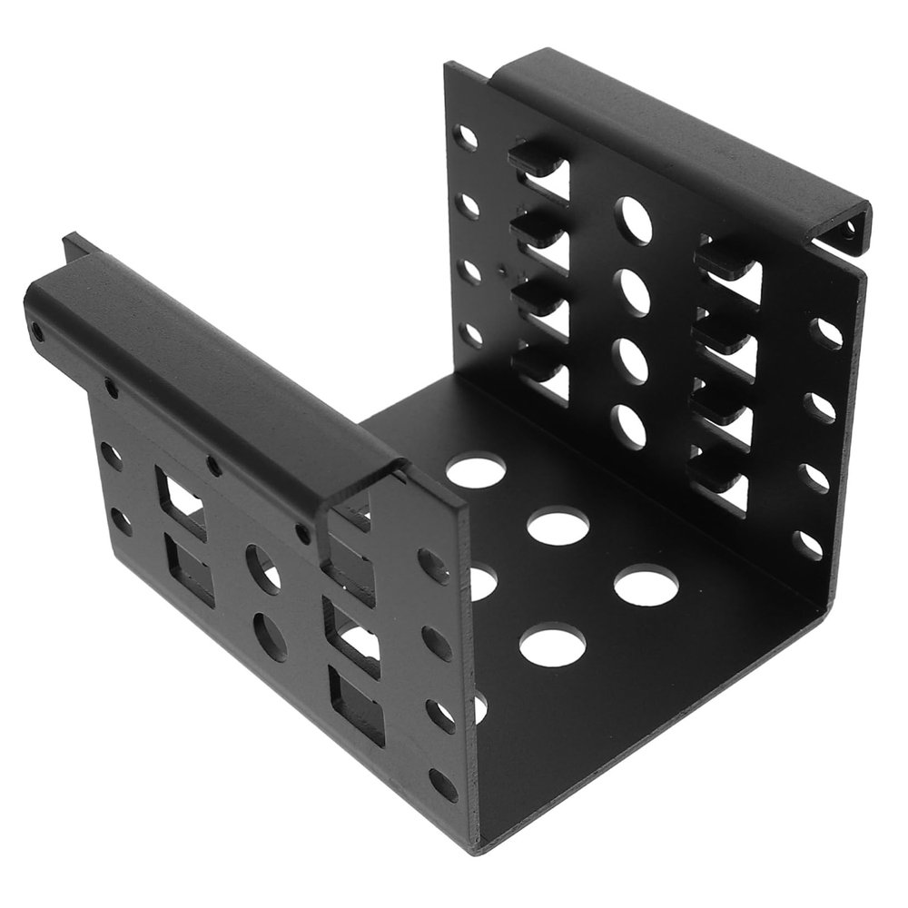 Angoily Hard Drive Cage Adapter Rack Bay Disk Drive Bays Black Ssd Black Enclosure for USB Mounting Kit