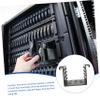 Angoily Hard Drive Cage Adapter Rack Bay Disk Drive Bays Black Ssd Black Enclosure for USB Mounting Kit view 3